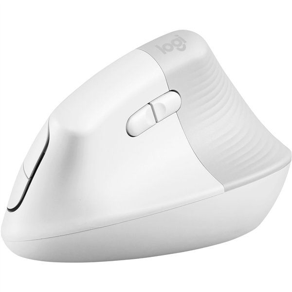 Logitech Lift bianco mouse ergonomico verticale