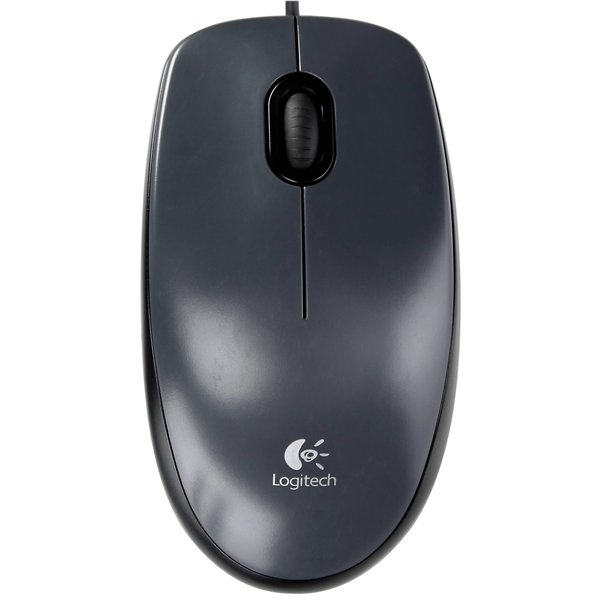Logitech M 90 optical Mouse USB nero