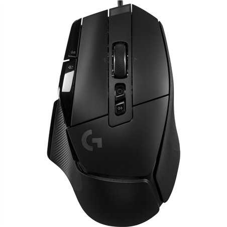 Logitech G502 X nero con G240 tappetino mouse