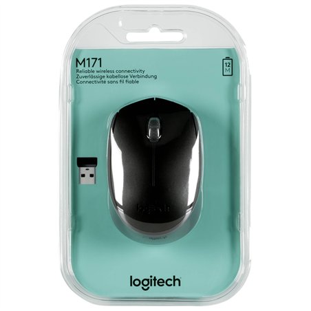 Logitech M171 Wireless Mouse nero