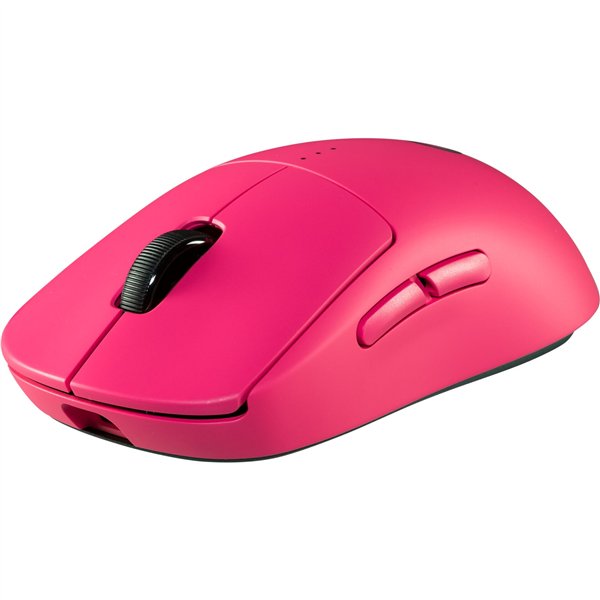 Logitech G PRO 2 LIGHTSPEED mouse da gioco wireless rosa