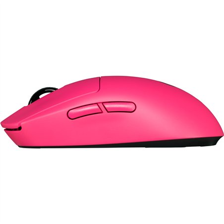 Logitech G PRO 2 LIGHTSPEED mouse da gioco wireless rosa