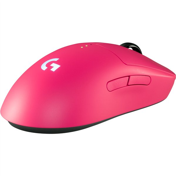 Logitech G PRO 2 LIGHTSPEED mouse da gioco wireless rosa