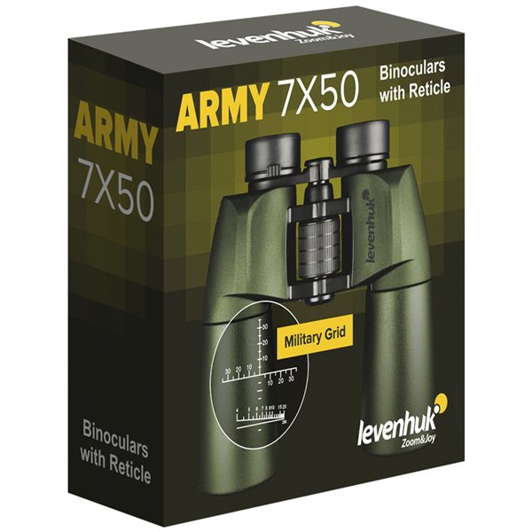 Levenhuk Army  7x50 con reticolo