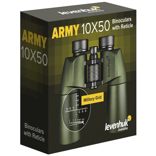 Levenhuk Army 10x50 con reticolo