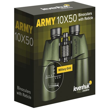 Levenhuk Army 10x50 con reticolo