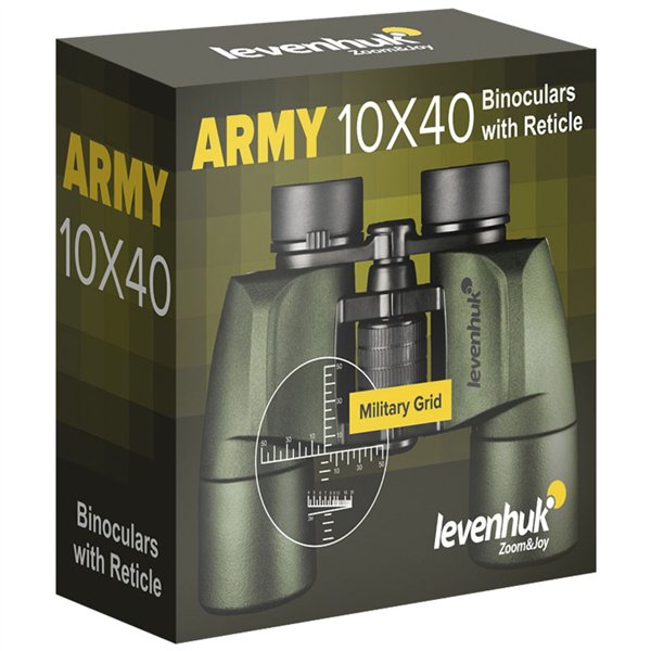 Levenhuk Army 10x40 con reticolo