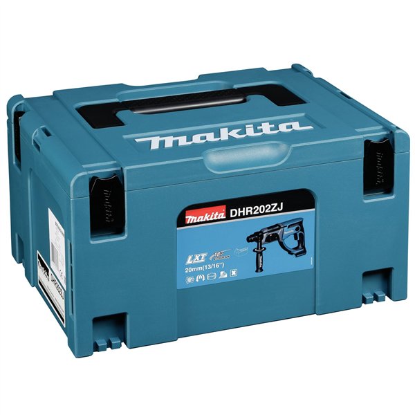 Makita DHR202ZJ perforatore a batteria in Makpac
