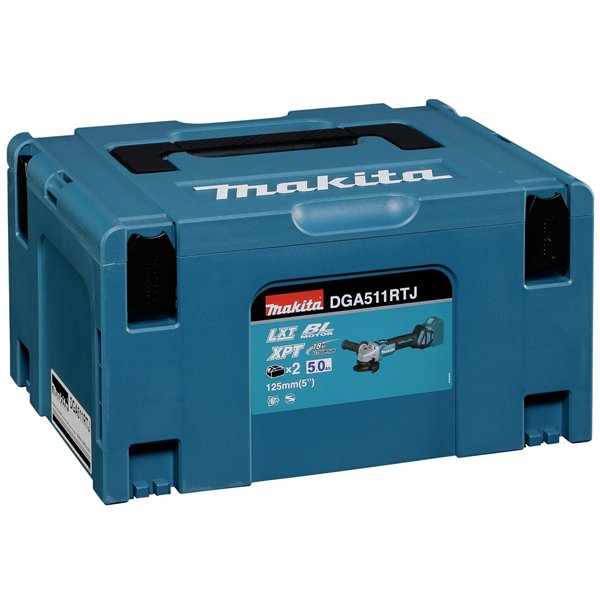 Makita DGA511RTJ Smerigliatrice angolare a batt.