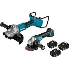 Makita DLX2245PT1     set smerigliatrice angolare a batt.