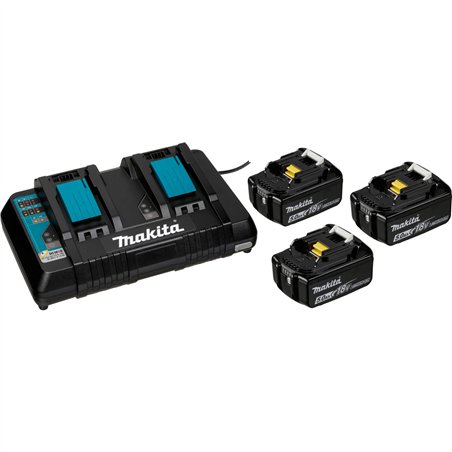 Makita DLX2245PT1     set smerigliatrice angolare a batt.