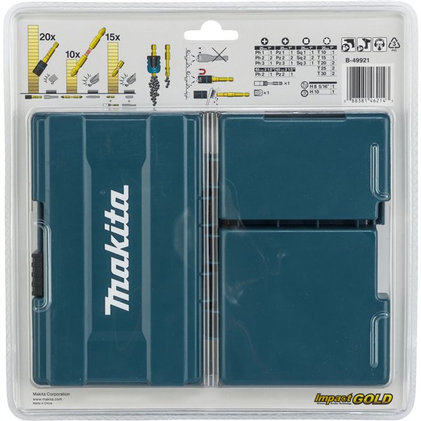 Makita Torsion Bit-Set 26 pz. B-49921