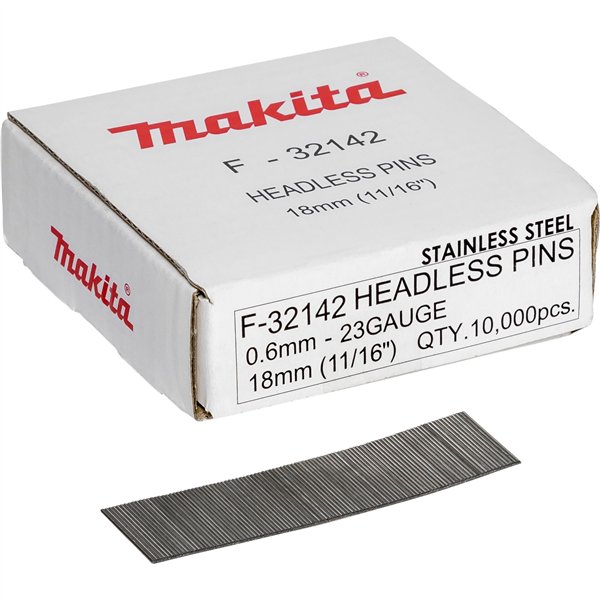 Makita spilli 0,6 x 18mm Inox F-32142  10000 pcs.