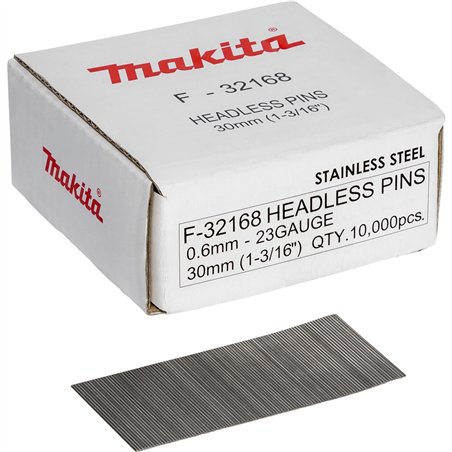 Makita spilli 0,6 x 30mm Inox F-32168  10000 pcs