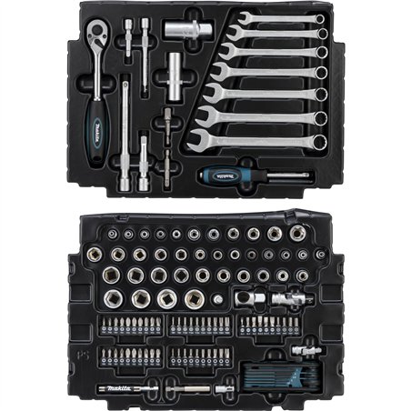 Makita E-08713 set utensili 120 pz. MAKPAC