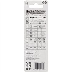 Makita B-06292 lame per seghetto altern. set 2