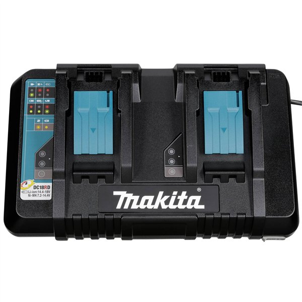 Makita DC18RD 196933-6 2-fach Schnellladegerät