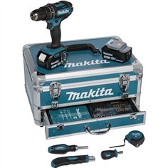 Makita DHP482RFX9   Trapano avvitatore a percussion. a batt.