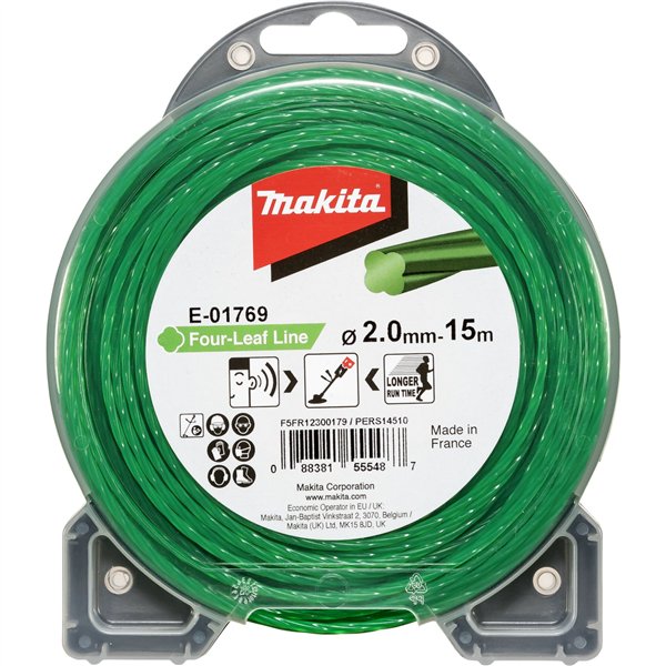 Makita E-01769 filo Four Leaf 2,0mmx15m