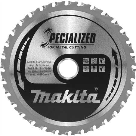 Makita B-47036 lama per metallo 150x20x32Z
