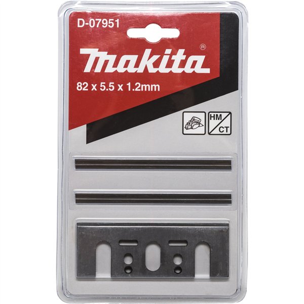 Makita D-07951  lama reversibile HM 82mm + piastra di pressione
