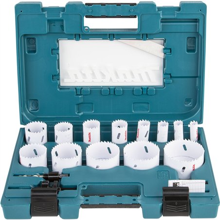 Makita D-63993 set seghe tazza univers. 16 pz.