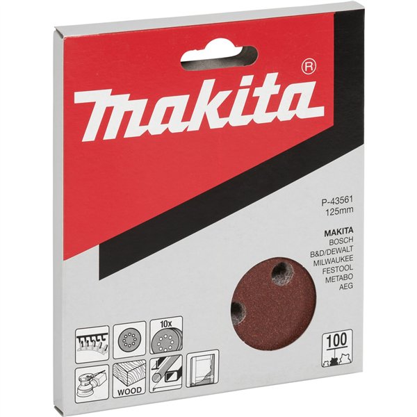 Makita P-43561 disco abrasivo 125mm GR.100