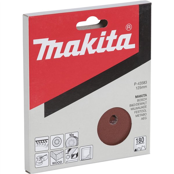 Makita P-43583 disco abrasivo 125mm GR.180
