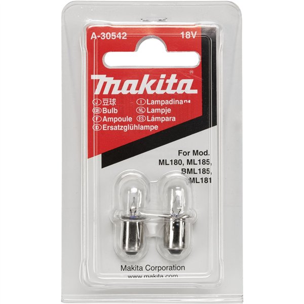 Makita A-30542 lampadina 18V
