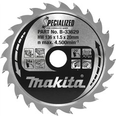 Makita B-33629 SPECIALIZED lama 136x20x24Z