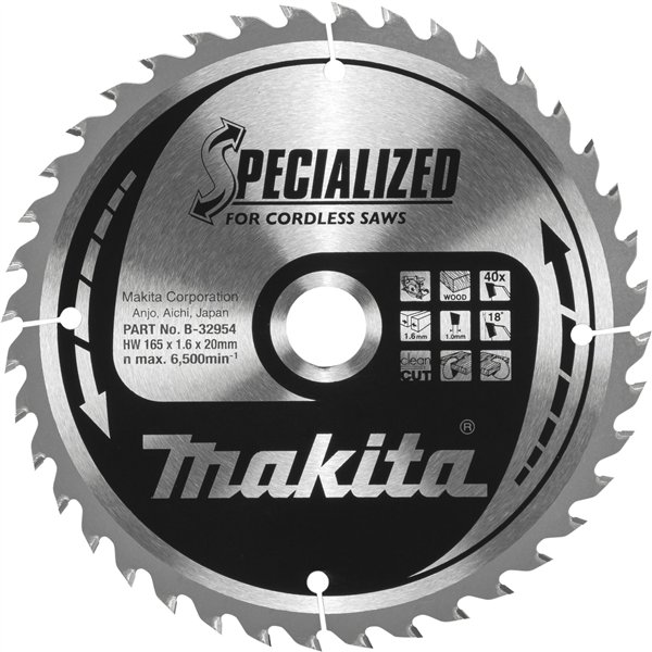 Makita B-32954 SPECIALIZED lama 165x20x40Z