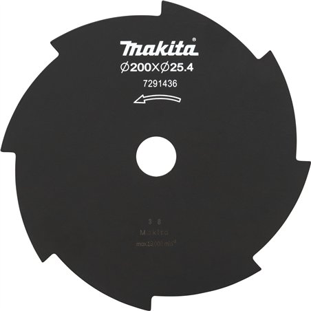Makita 191Y44-2 lama a 8 denti 200mm