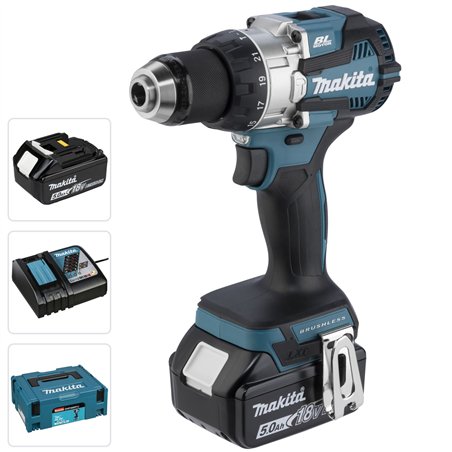 Makita DHP489RTJ Trapano avvitatore a percussion.