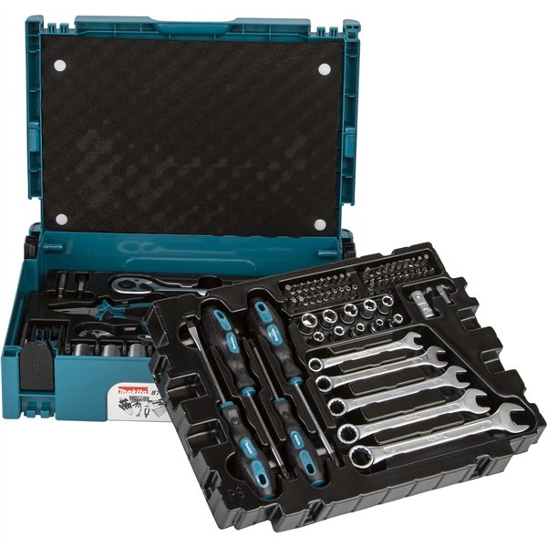 Makita E-11542 set utensili 87 pz. in MAKPAC m. 1
