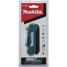 Makita Impact nero Bit-Set 10 pz.