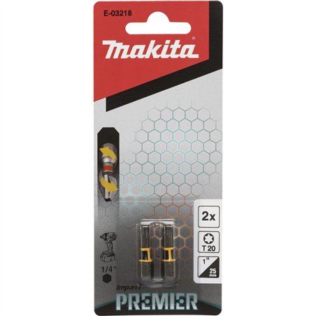 Makita Torsion Bit T20x25 2 pz.