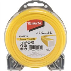 Makita filo quadrato 3,0mmx15m