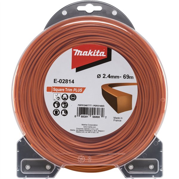 Makita filo quadrato 2,4mmx69m