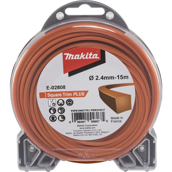 Makita filo quadrato 2,4mmx15m