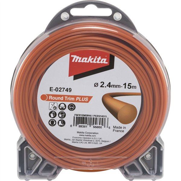 Makita filo rotondo 2,4mmx15m