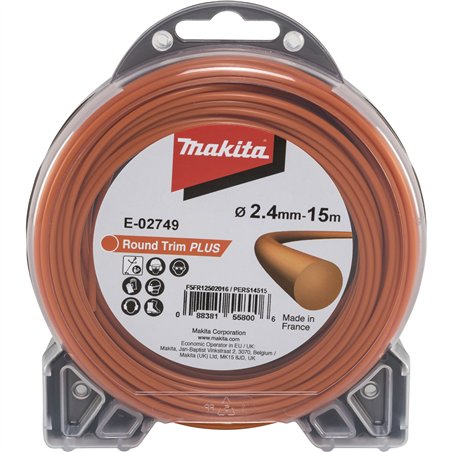 Makita filo rotondo 2,4mmx15m