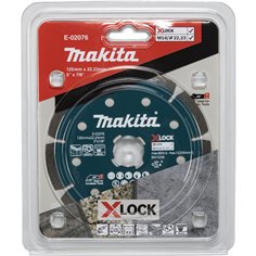 Makita disco diam. 125mm X-Lock calcestruzzo