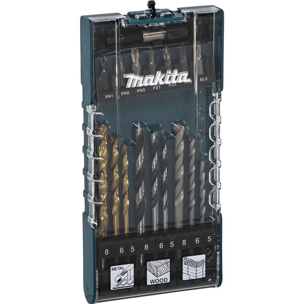 Makita set punte trapano 17pz.