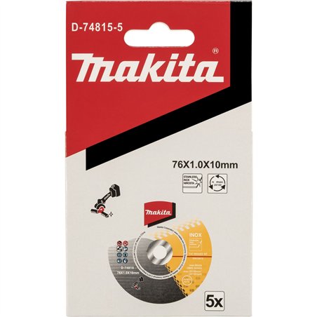 Makita disco taglio 76x1,0x10mm