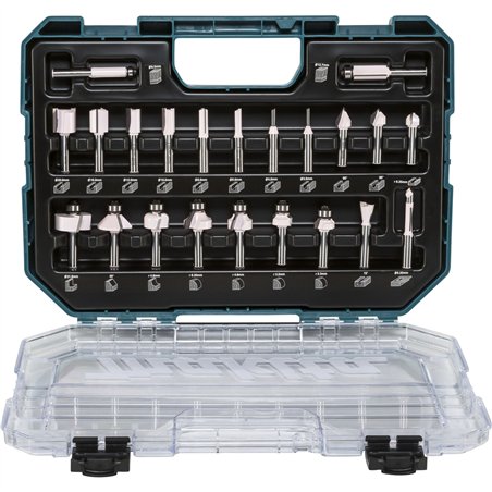 Makita set di frese 8mm 22 pz.