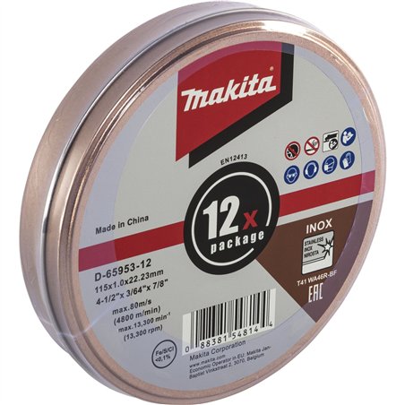 Makita disco da taglio 115x1,2mm INOX
