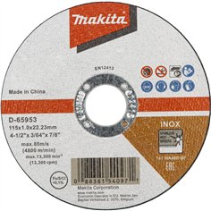 Makita disco da taglio 115x1,2mm INOX