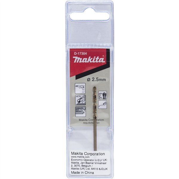 Makita punta HSS-CO 2.5x57mm