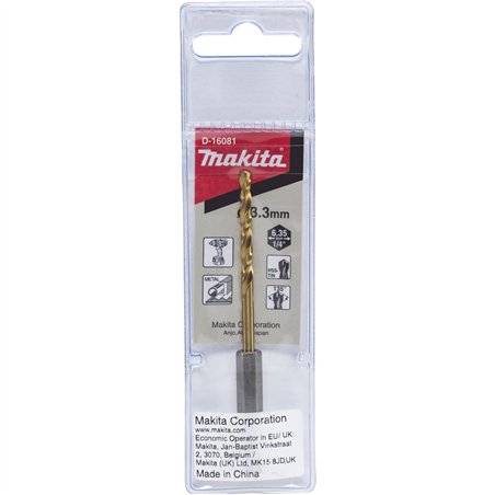 Makita punta per metallo HSS 3,3mm