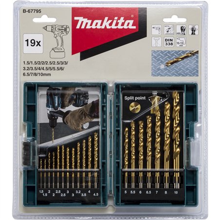 Makita set punte 19 pz.